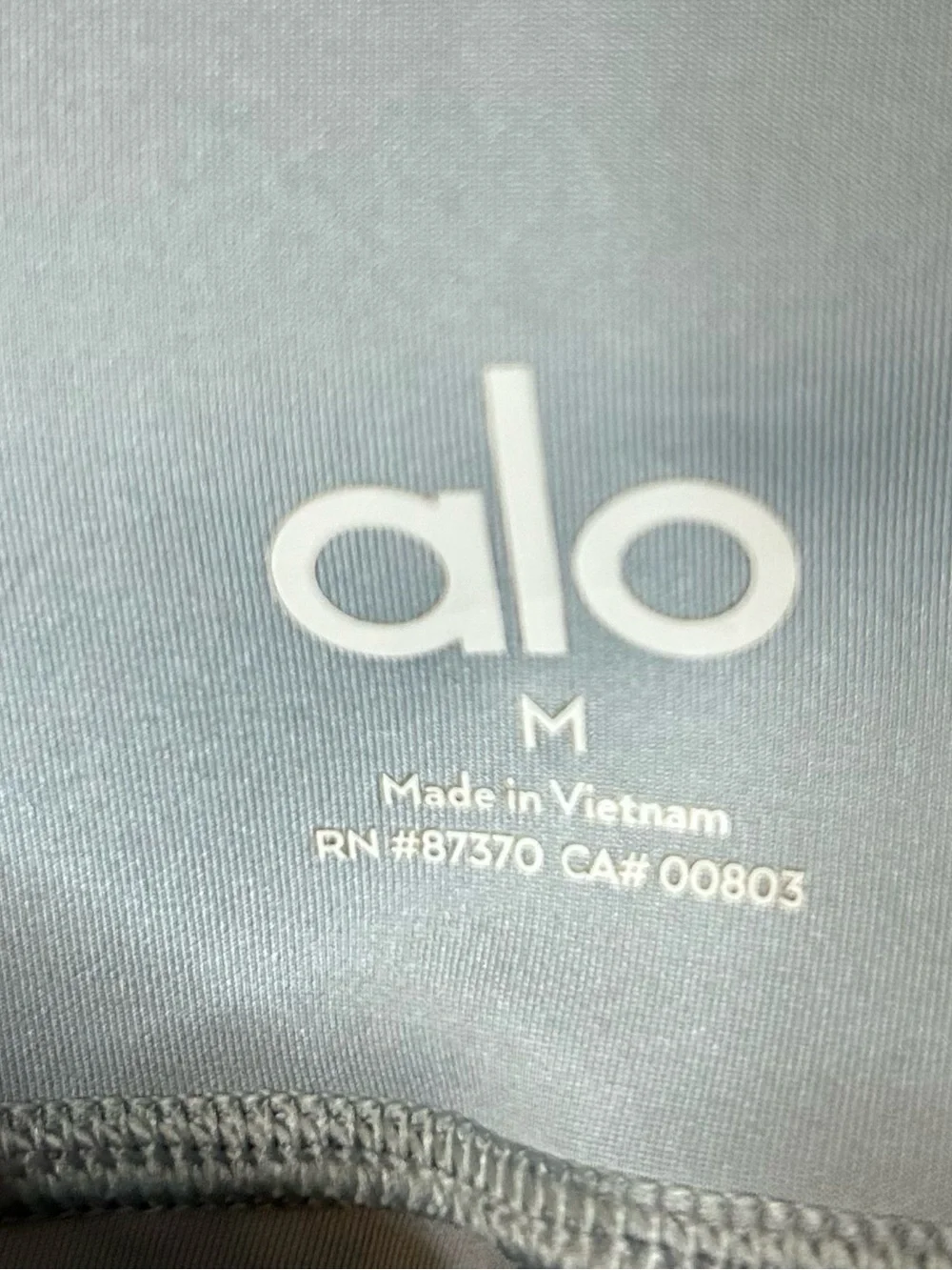 ALO Yoga Airlift Game Changer High Waist 7/8 Flare Leggings- Cosmic Grey/ Size M